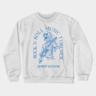 James Taylor /// Skeleton Guitar Player Crewneck Sweatshirt